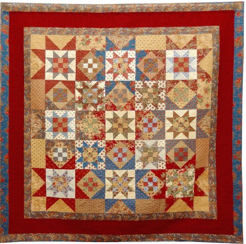 2016 Raffle Quilt  “American Pride"    Quilt made and donated by Laura Lenzen.