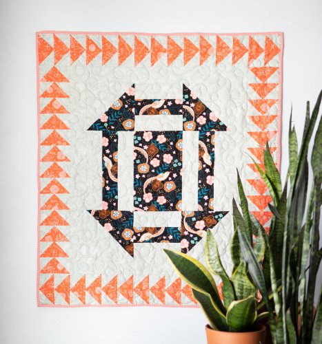 Jen S - Border Quilt 4 wall hanging April23